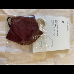 NWT face mask double trap